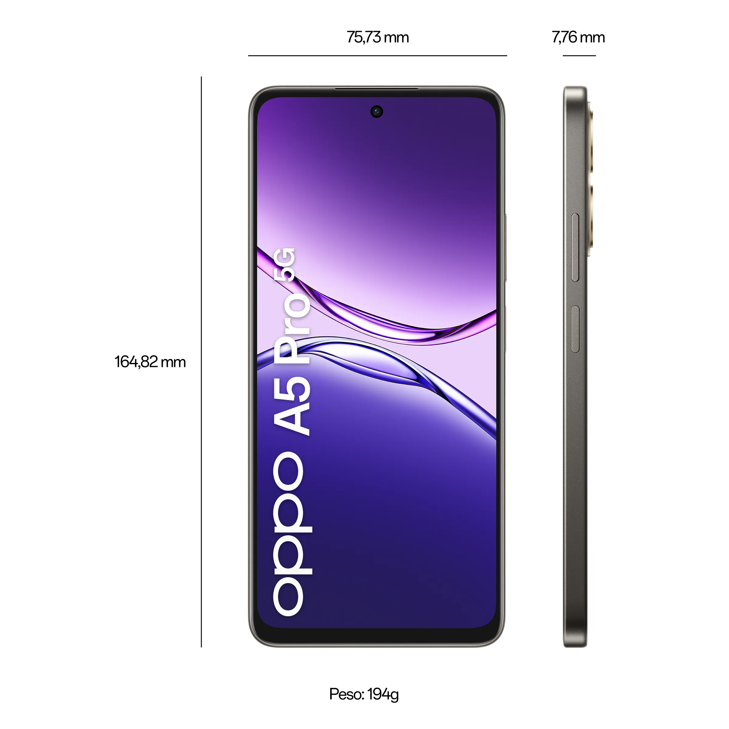 OPPO A5 Pro 5G Black Brown 8GB+256GB_7