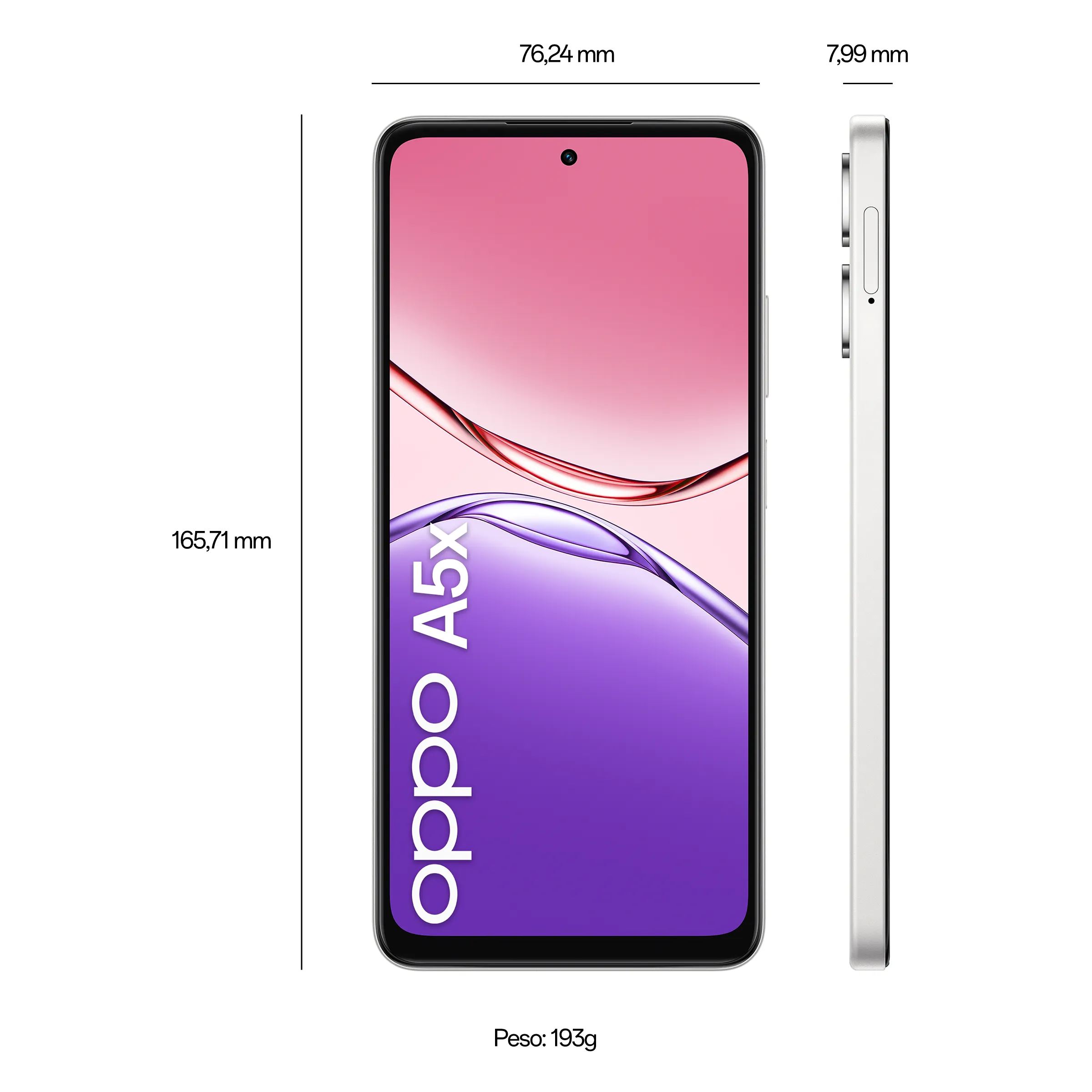 OPPO A5x Laser White 4GB+128GB_7