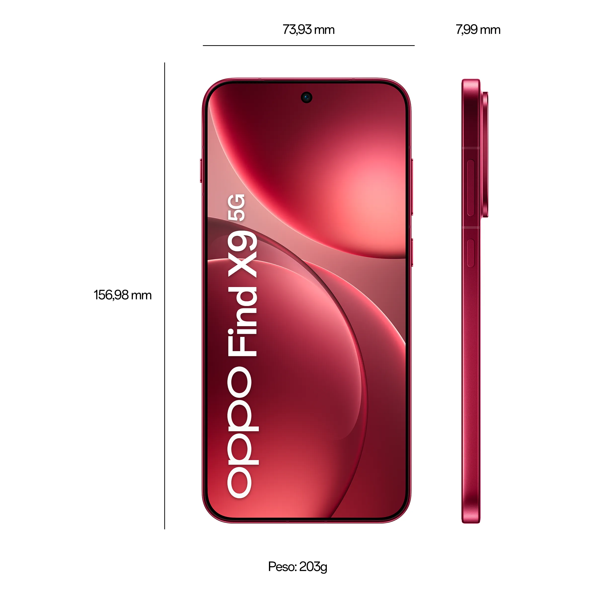 OPPO Find X9 Velvet Red 12GB+512GB_7