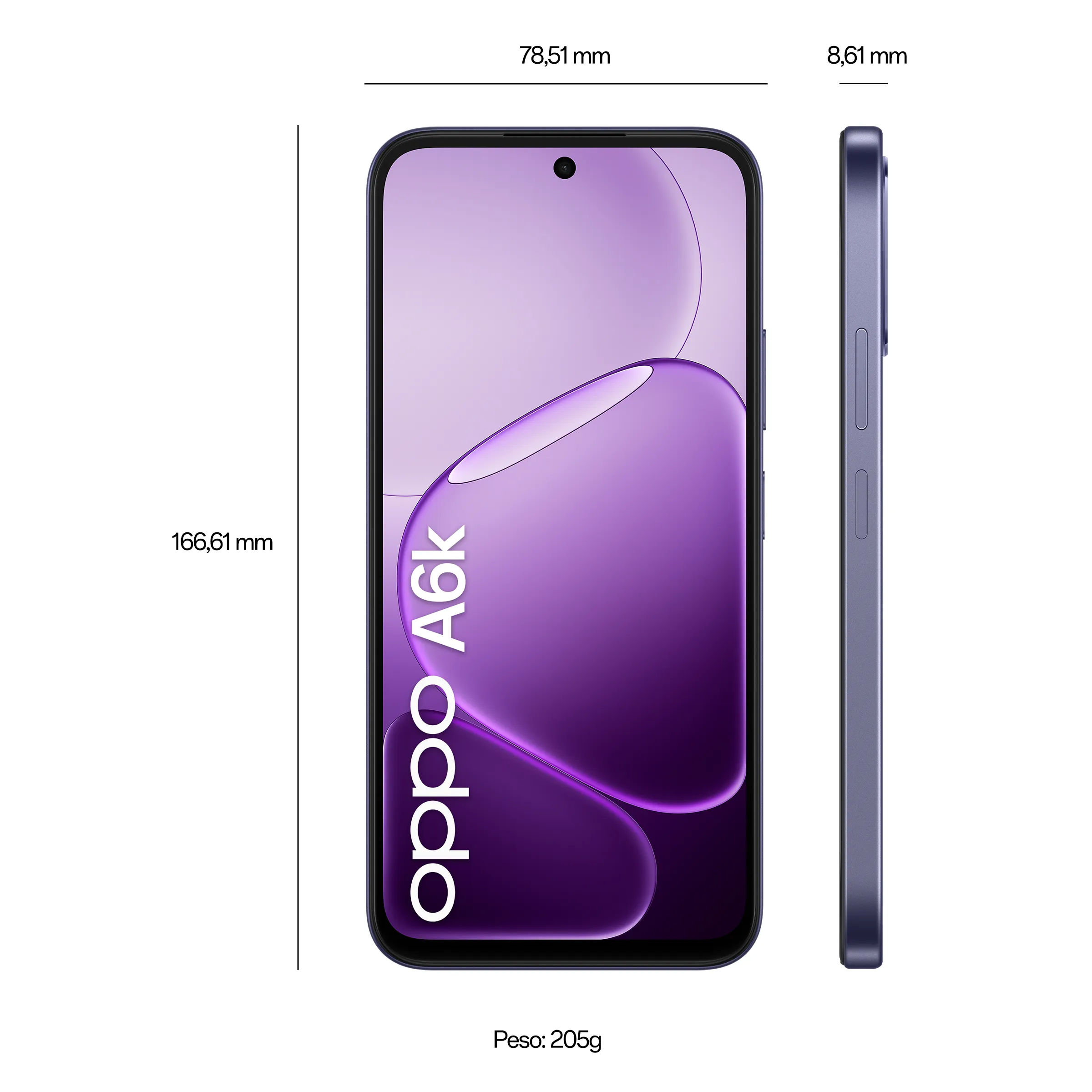 OPPO A6k Crystal Black 4GB+256GB_7