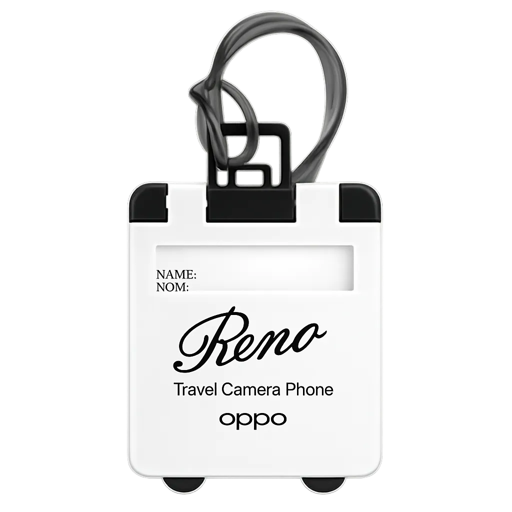 OPPO Reno Travel Tag Bianco e nero_1
