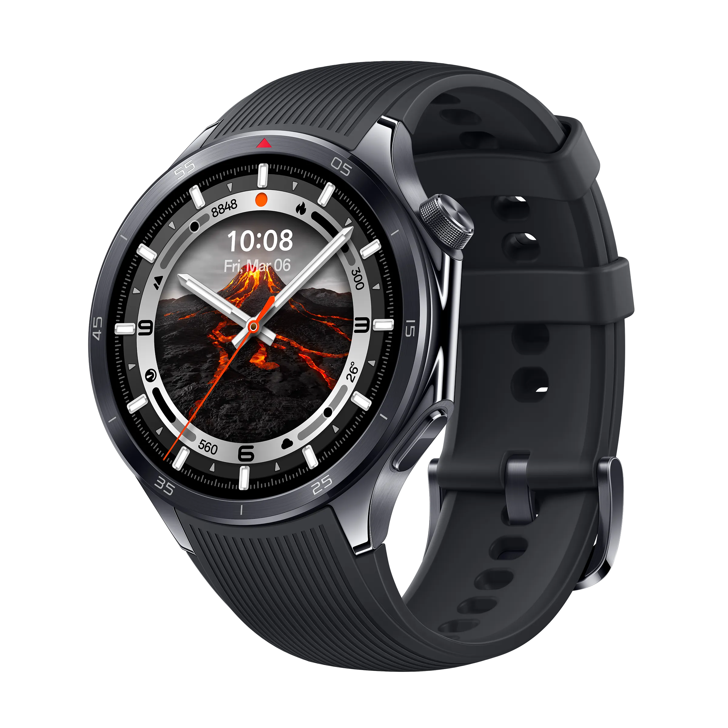 OPPO Watch X2 Lava Black_2