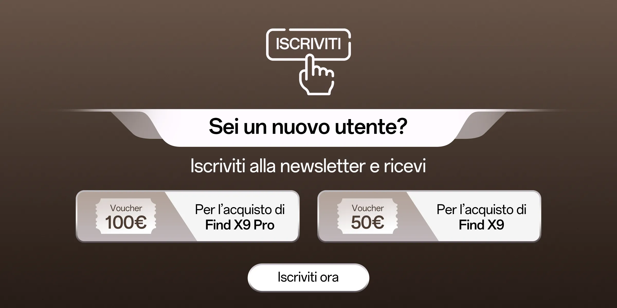 Iscrizione Newsletter