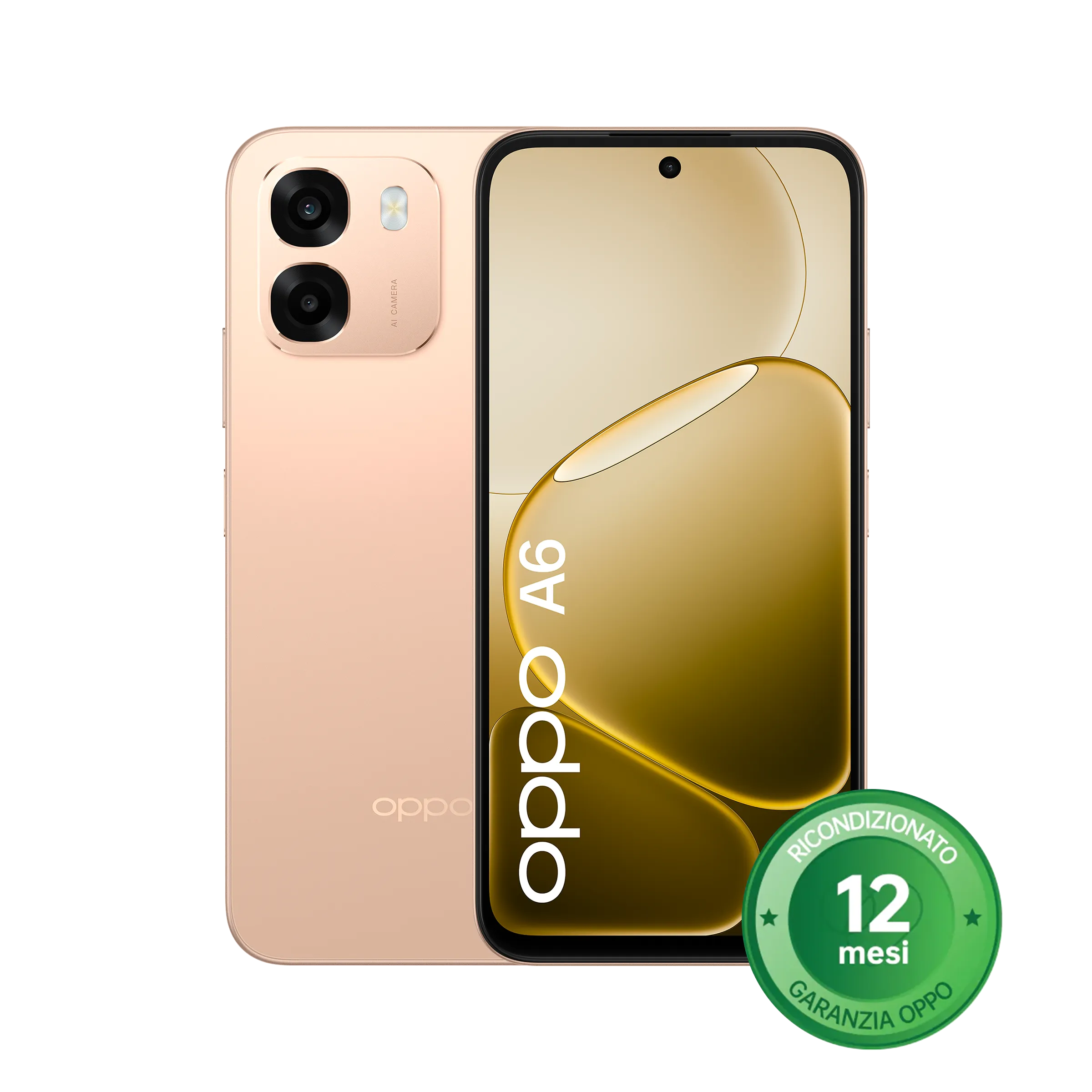 OPPO A6 4G [Ricondizionato] Aurora Gold 6GB+256GB A++_1