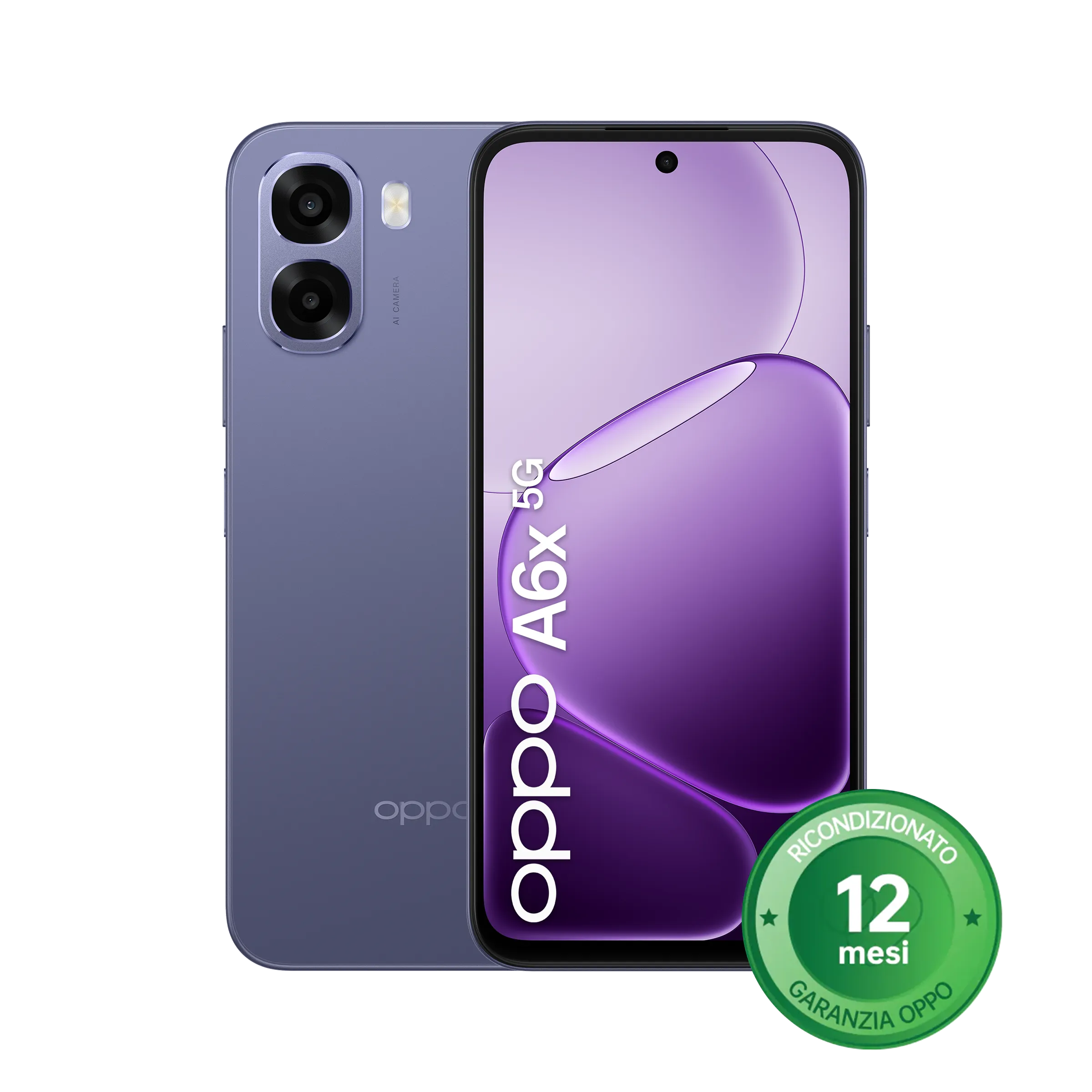 OPPO A6x [Ricondizionato] Black Purple 4GB+128GB A++_1