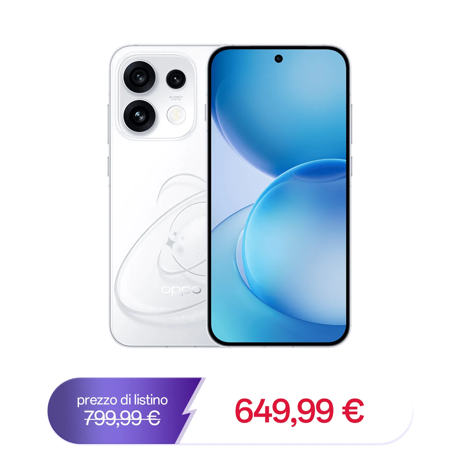 OPPO Reno16 FS 5G Pop White / 8GB+512GB
