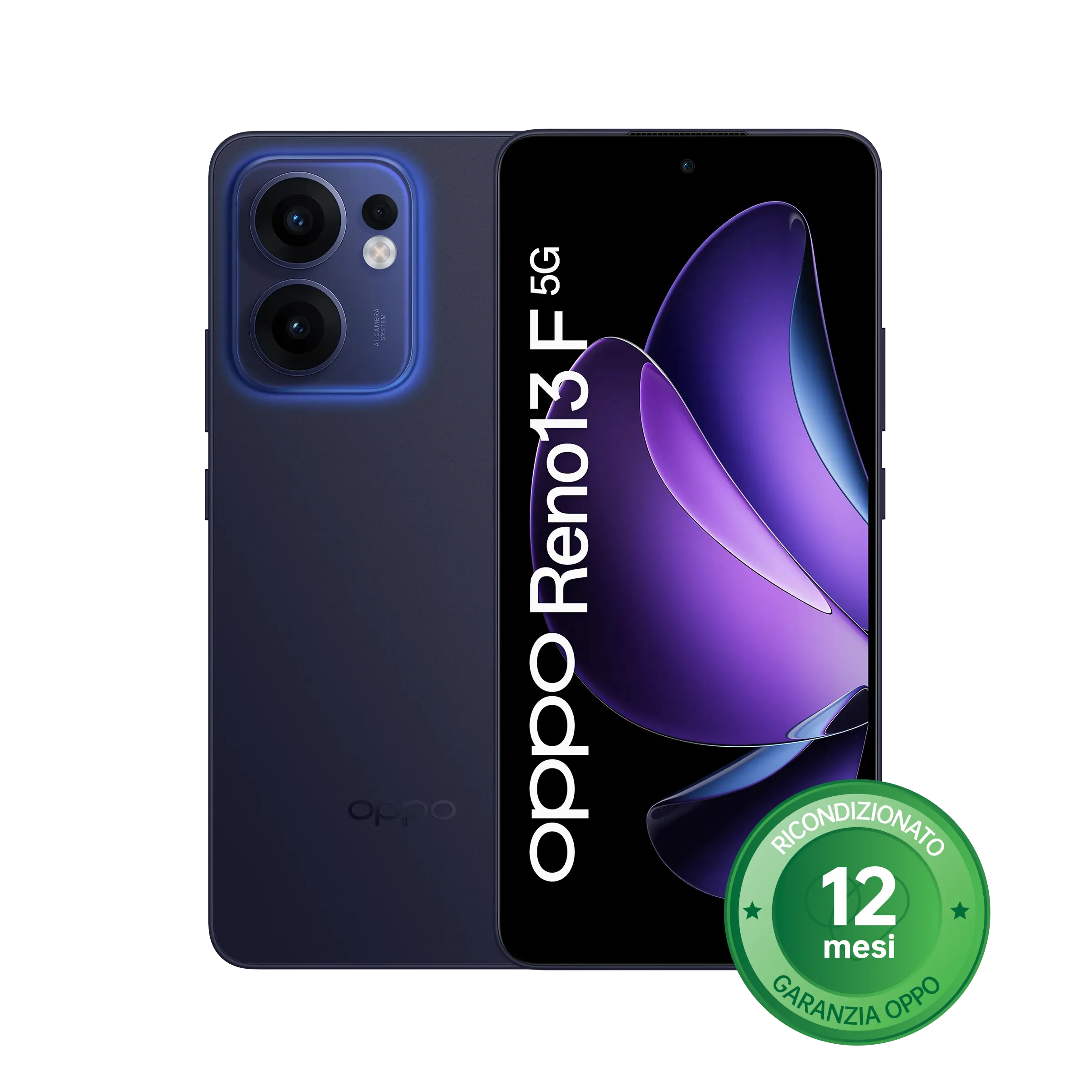 OPPO Reno13 F 5G [Ricondizionato] Luminous Blue 8GB+256GB A++_1