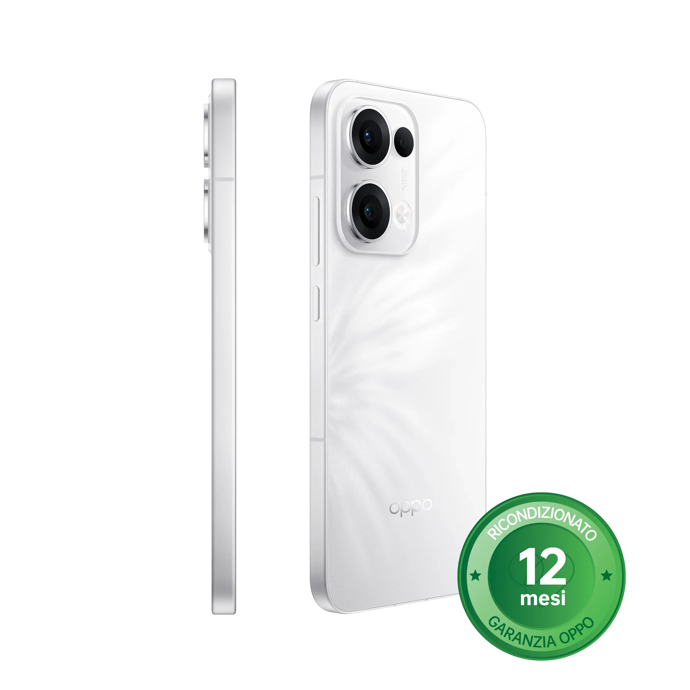 OPPO Reno13 5G [Ricondizionato] Plume White 12GB+256GB A++_2