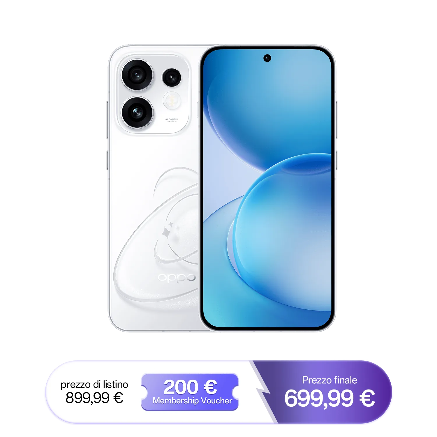 OPPO Reno16 5G Pop White 8GB+512GB_1
