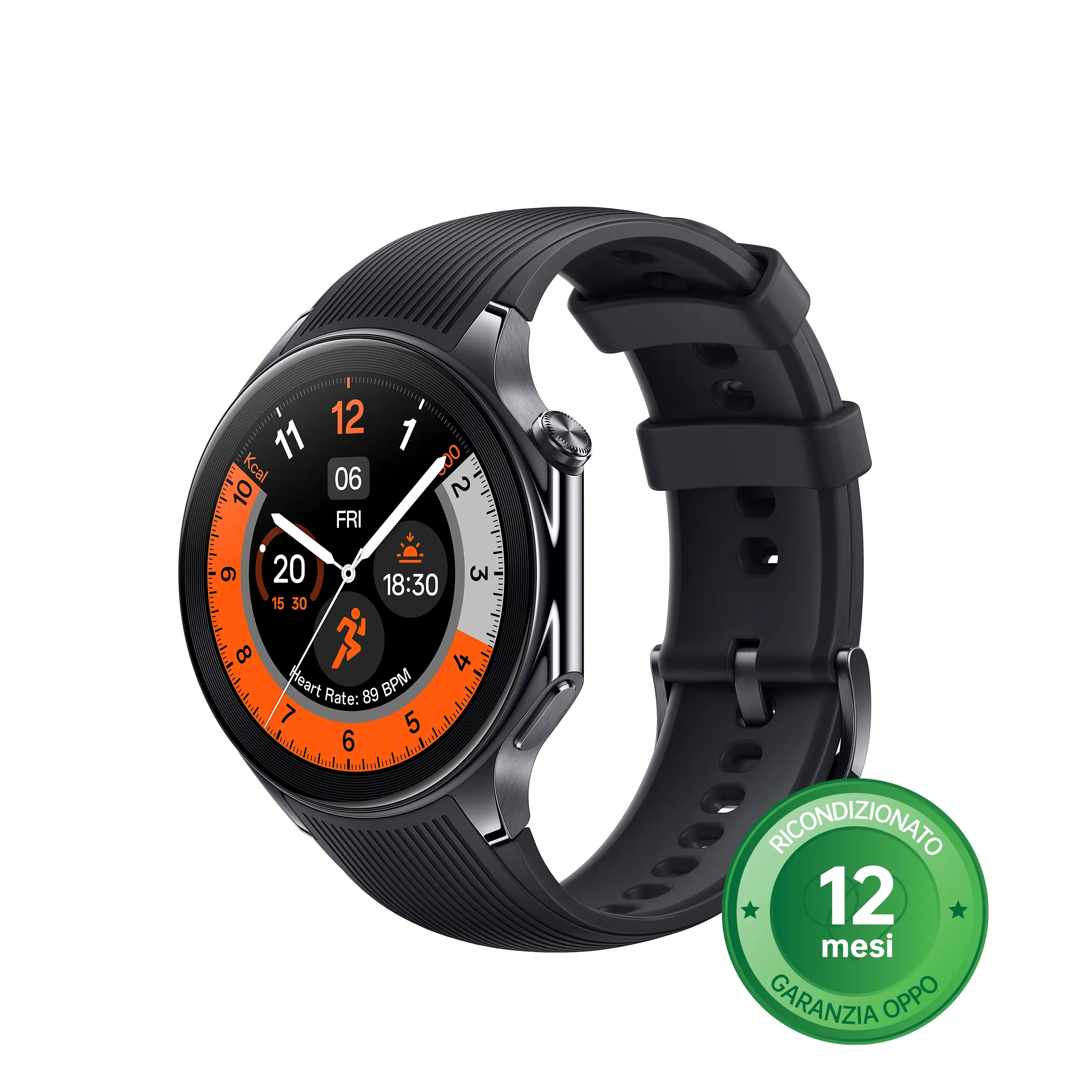 OPPO Watch X [Ricondizionato] Platinum Black A++_2