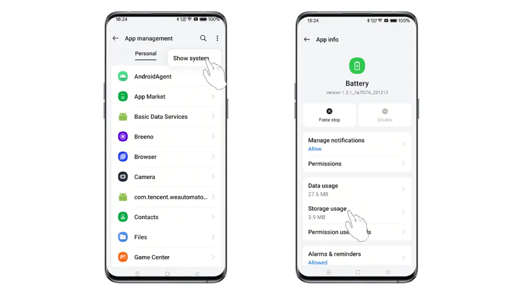 Come controllare il consumo della batteria delle app su un telefono OPPO