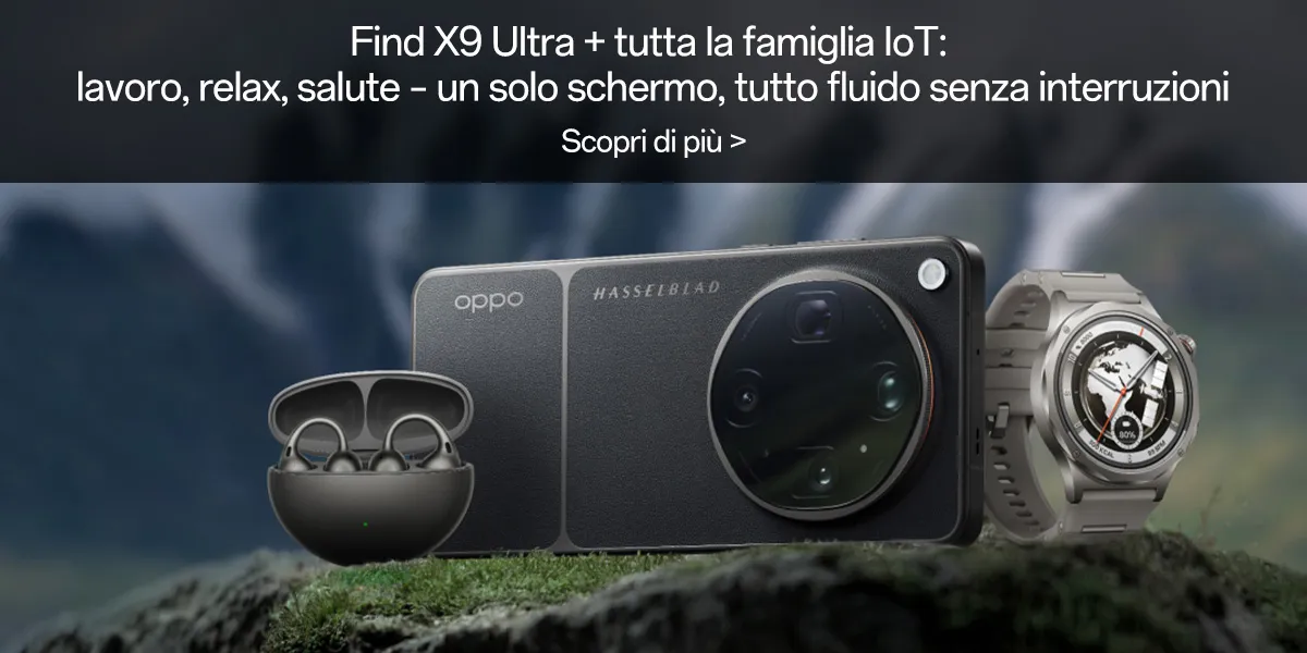 OPPO Find X9 Ultra: estetica premium del vero flagship fotografico con fotocamera Hasselblad