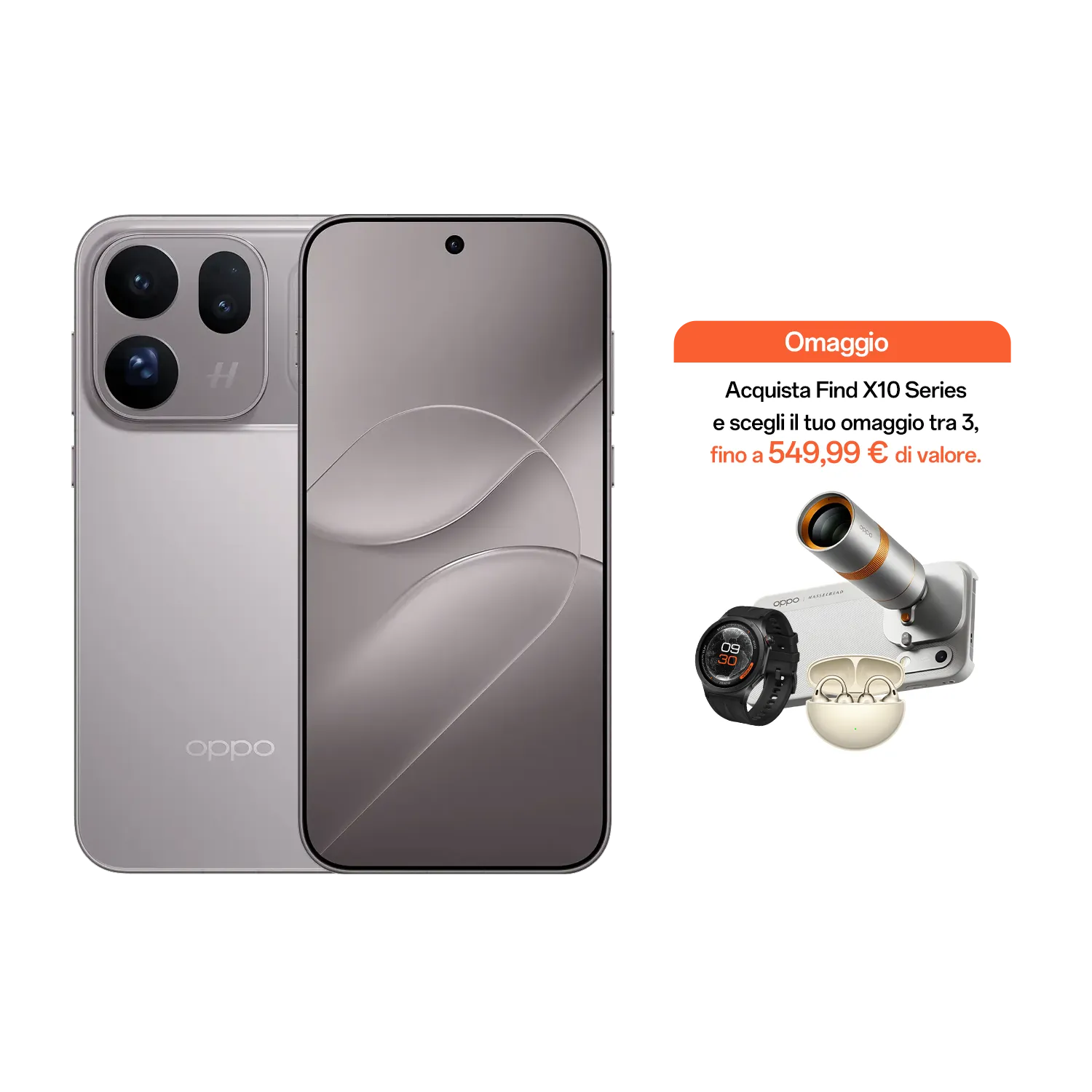 OPPO Find X10 Mist Grey / 12GB+512 GB