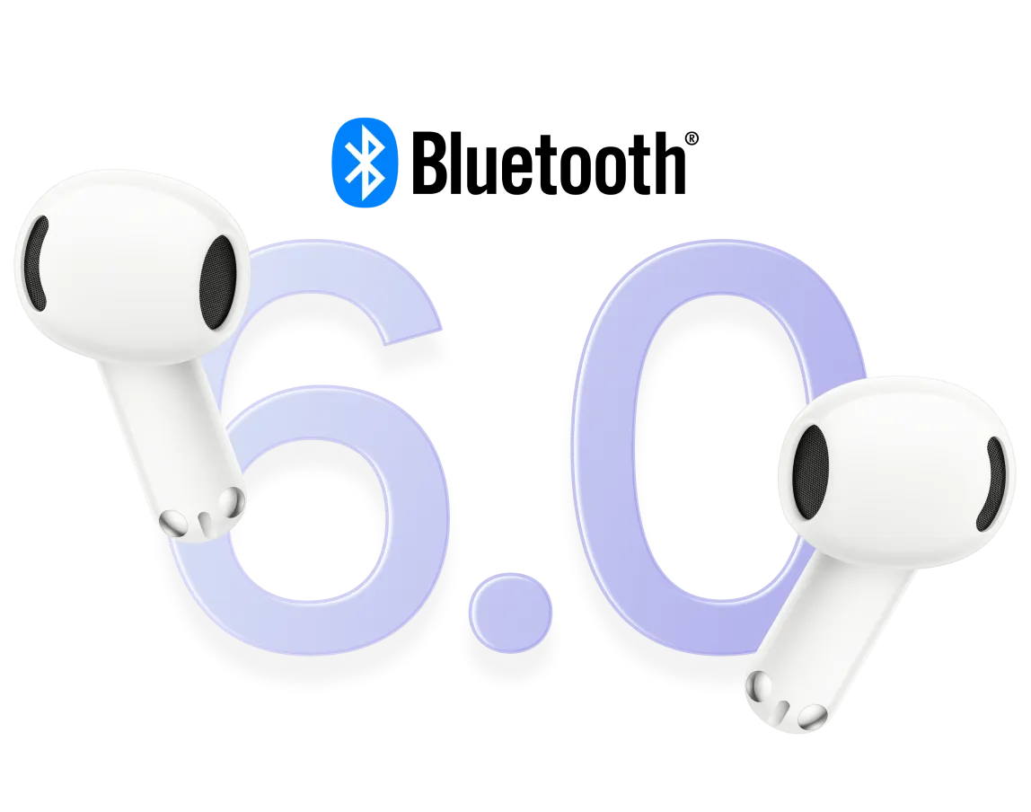 Aptkdoe Auricolari Bluetooth 5.4 2026 – 75 Ore Di Autonomia, Stereo Over-Ear Con Microfono ENC, Bianco - 3