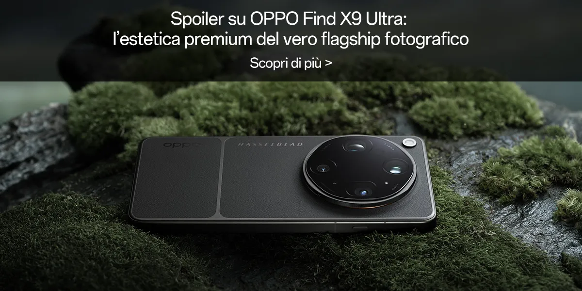 OPPO Find X9 Ultra: estetica premium del vero flagship fotografico con fotocamera Hasselblad