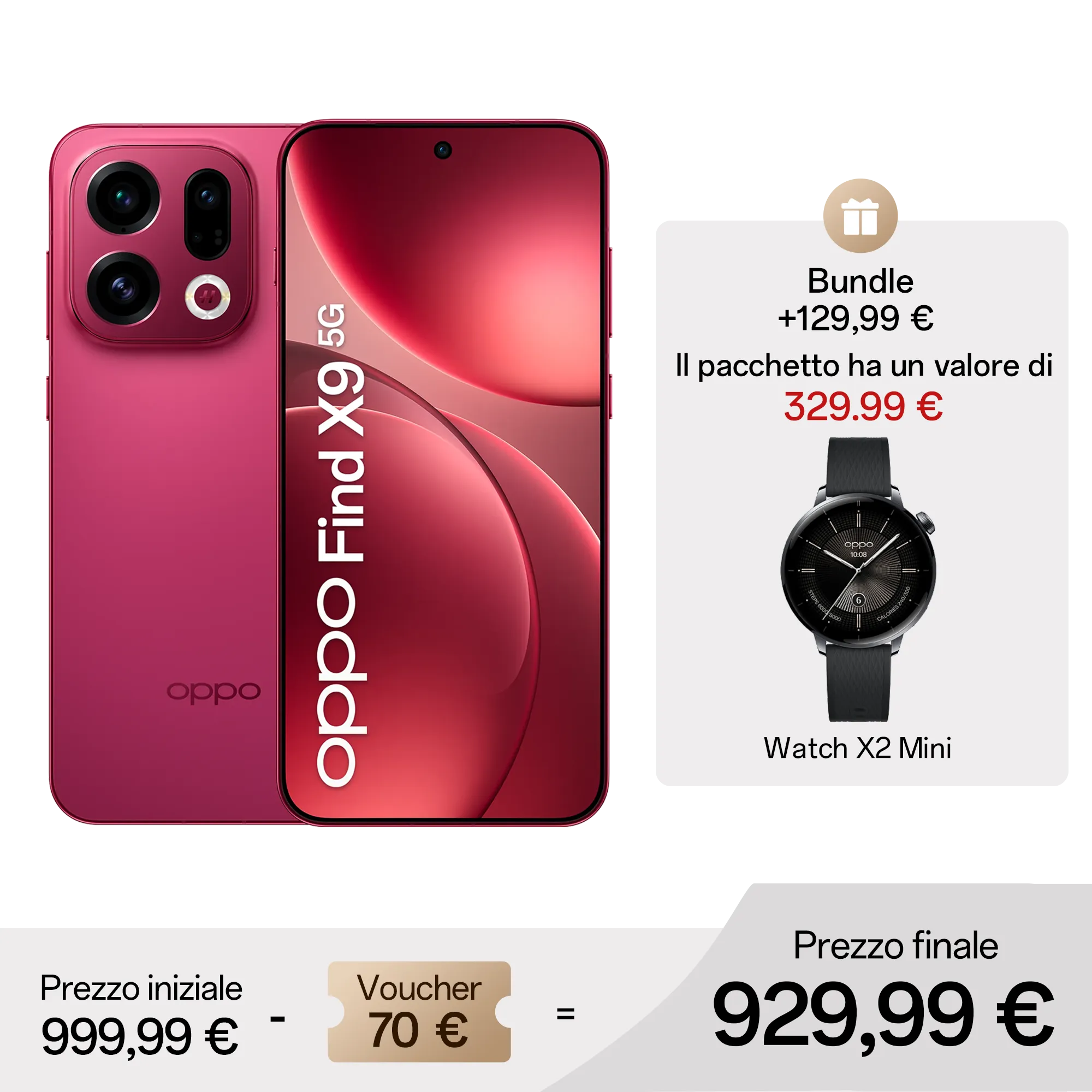 OPPO Find X9 Velvet Red 12GB+512GB_1